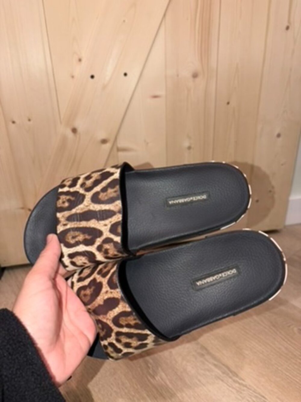 Dolce and Gabana Cheetah Slides - Picture 2 of 6